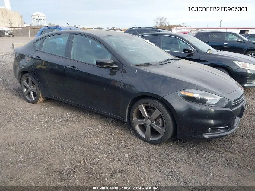 2014 Dodge Dart Gt VIN: 1C3CDFEB2ED906301 Lot: 40704030