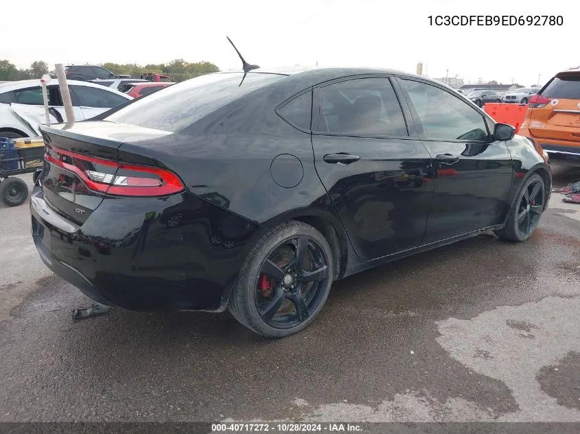 1C3CDFEB9ED692780 2014 Dodge Dart Gt