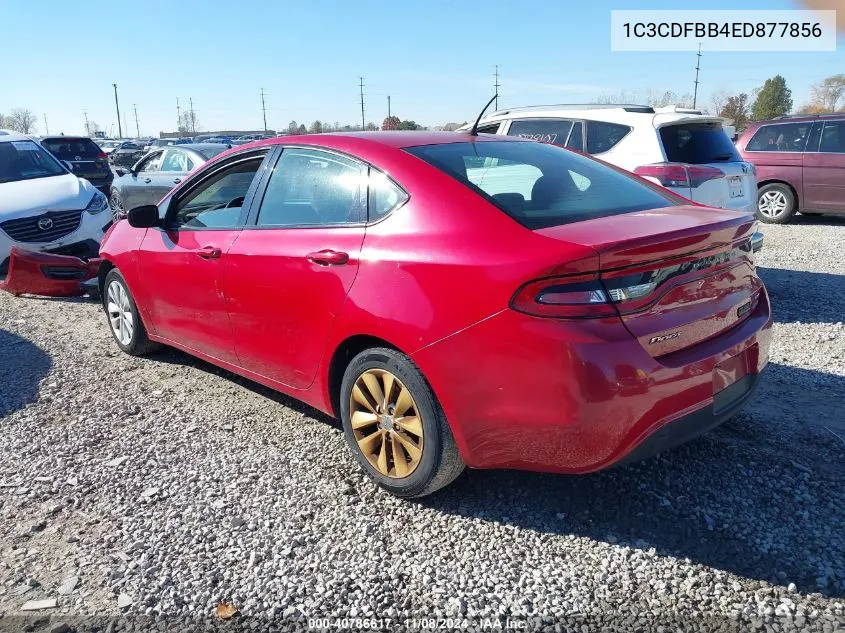 1C3CDFBB4ED877856 2014 Dodge Dart Sxt