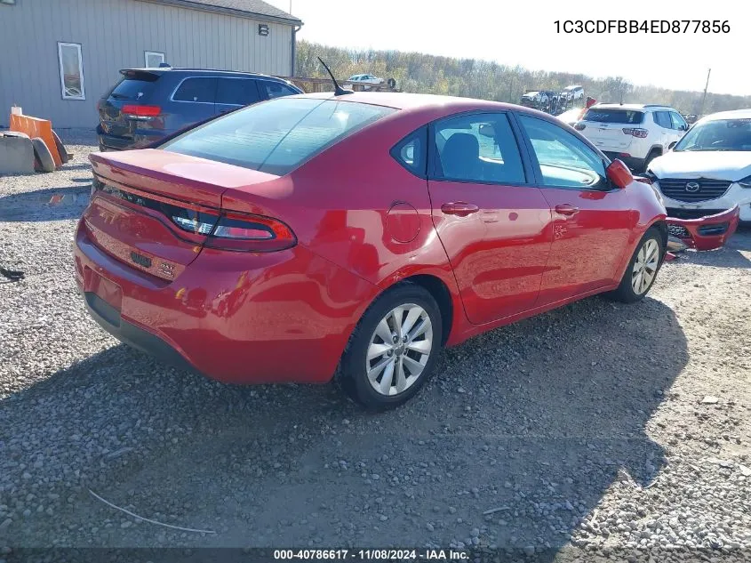 1C3CDFBB4ED877856 2014 Dodge Dart Sxt