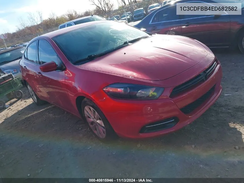 1C3CDFBB4ED682582 2014 Dodge Dart Sxt