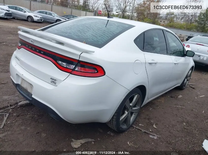 1C3CDFEB6ED673393 2014 Dodge Dart Gt