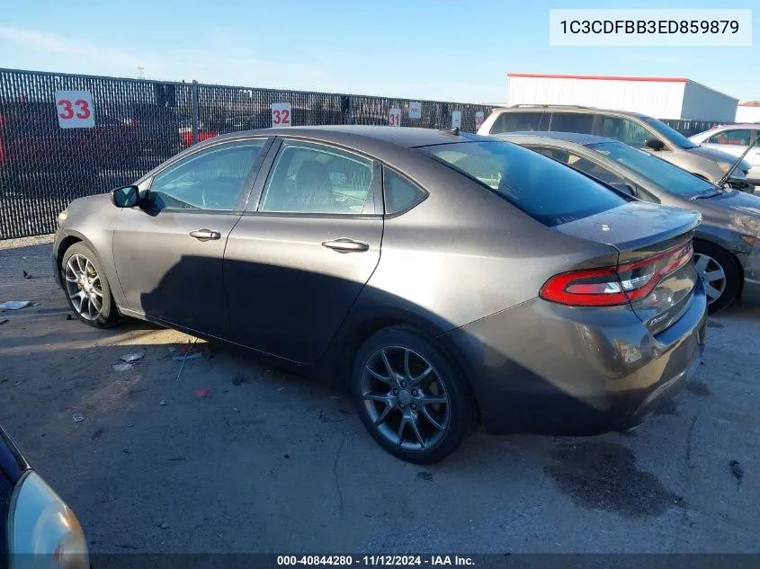 1C3CDFBB3ED859879 2014 Dodge Dart Sxt