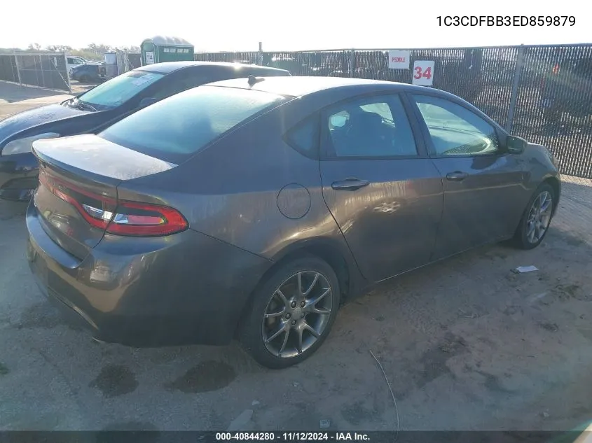 1C3CDFBB3ED859879 2014 Dodge Dart Sxt