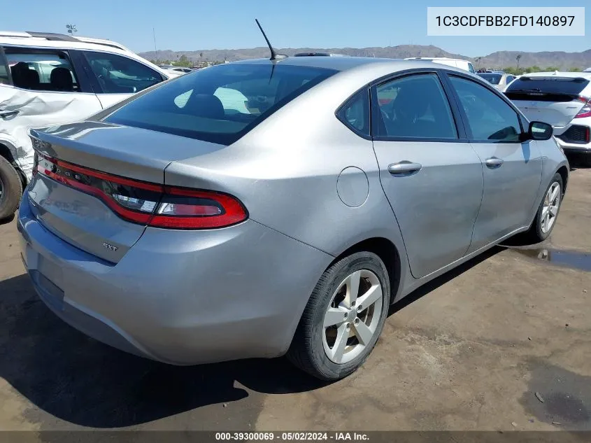 1C3CDFBB2FD140897 2015 Dodge Dart Sxt