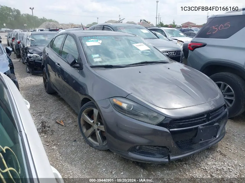 1C3CDFBB4FD166160 2015 Dodge Dart Sxt