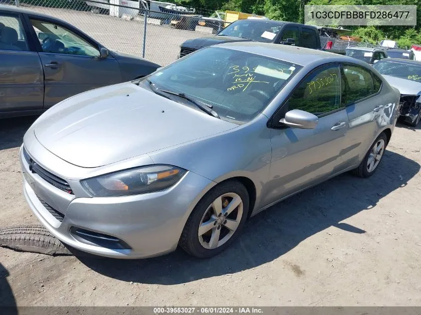 1C3CDFBB8FD286477 2015 Dodge Dart Sxt