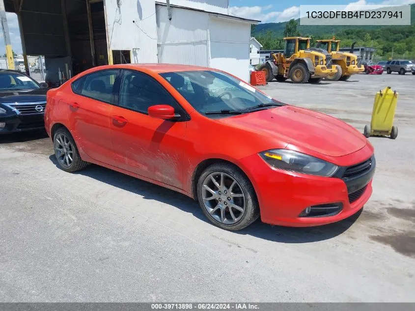 1C3CDFBB4FD237941 2015 Dodge Dart Sxt