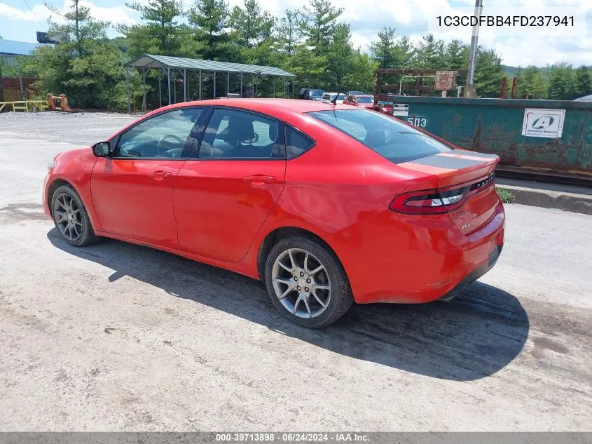 1C3CDFBB4FD237941 2015 Dodge Dart Sxt