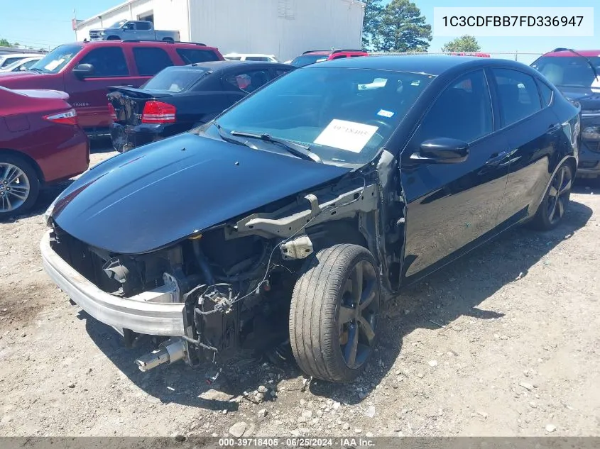 1C3CDFBB7FD336947 2015 Dodge Dart Sxt