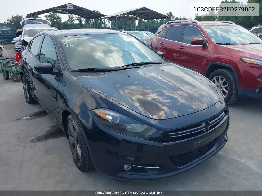 2015 Dodge Dart Gt VIN: 1C3CDFEB2FD279052 Lot: 39860023