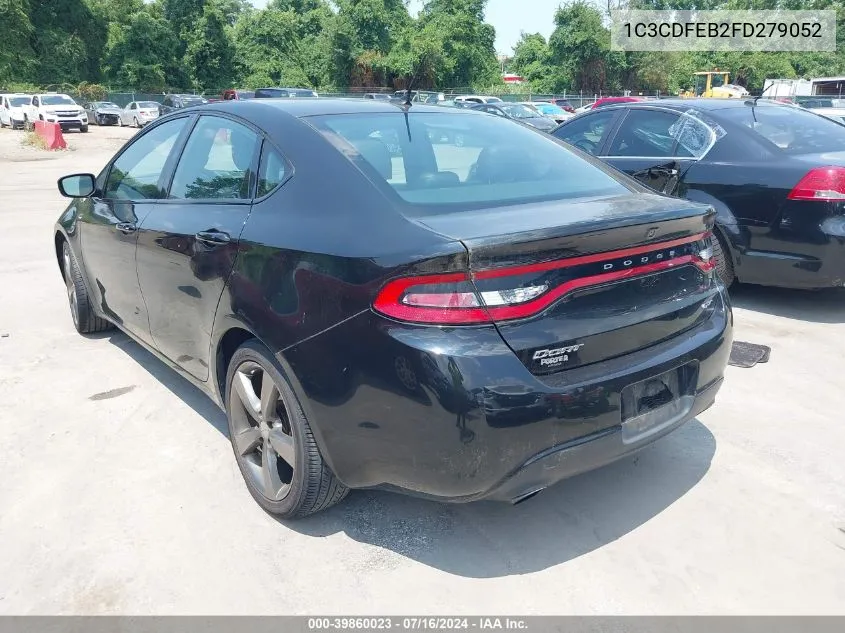 1C3CDFEB2FD279052 2015 Dodge Dart Gt