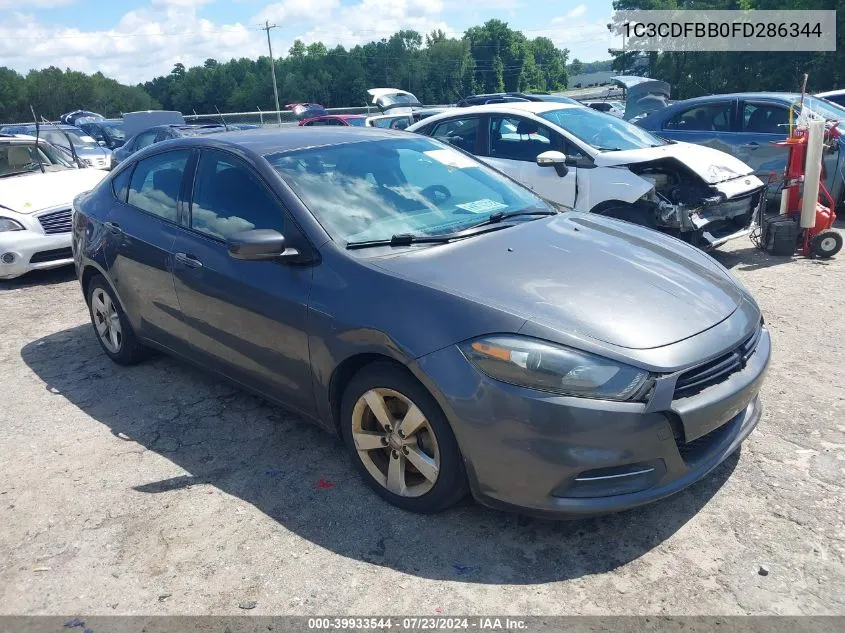 1C3CDFBB0FD286344 2015 Dodge Dart Sxt