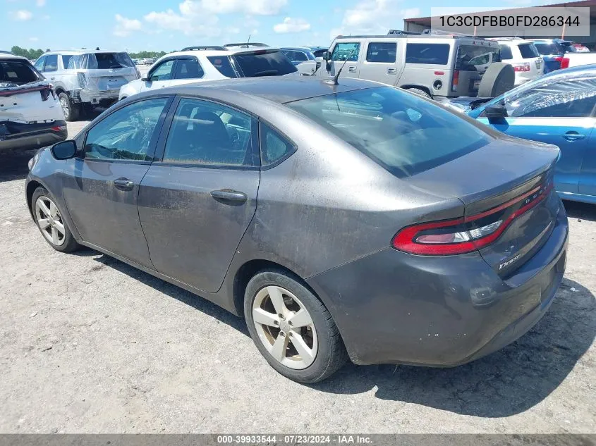 1C3CDFBB0FD286344 2015 Dodge Dart Sxt