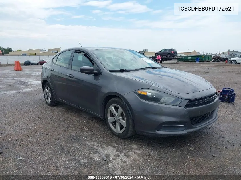 2015 Dodge Dart Sxt VIN: 1C3CDFBB0FD172621 Lot: 39969519