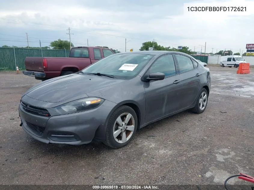 2015 Dodge Dart Sxt VIN: 1C3CDFBB0FD172621 Lot: 39969519