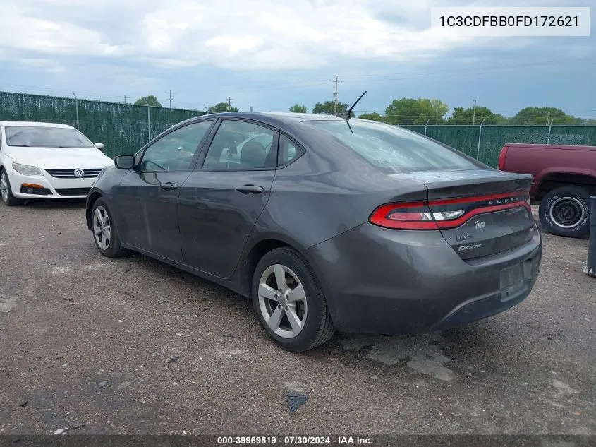 2015 Dodge Dart Sxt VIN: 1C3CDFBB0FD172621 Lot: 39969519