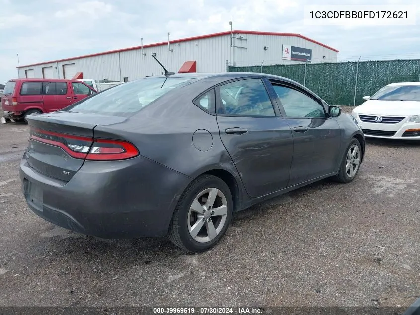 2015 Dodge Dart Sxt VIN: 1C3CDFBB0FD172621 Lot: 39969519