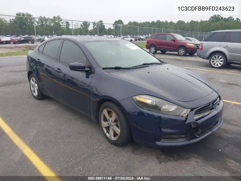 1C3CDFBB9FD243623 2015 Dodge Dart Sxt