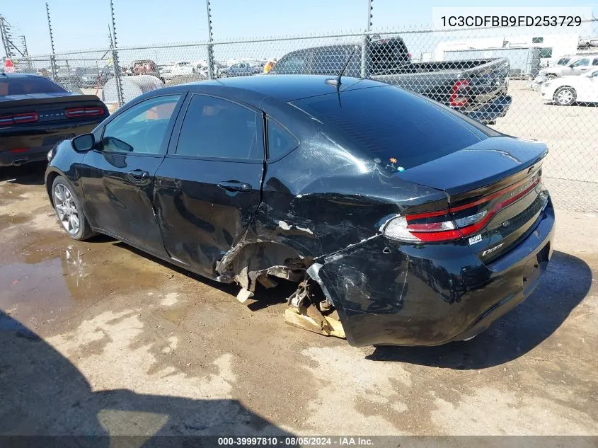 1C3CDFBB9FD253729 2015 Dodge Dart Sxt