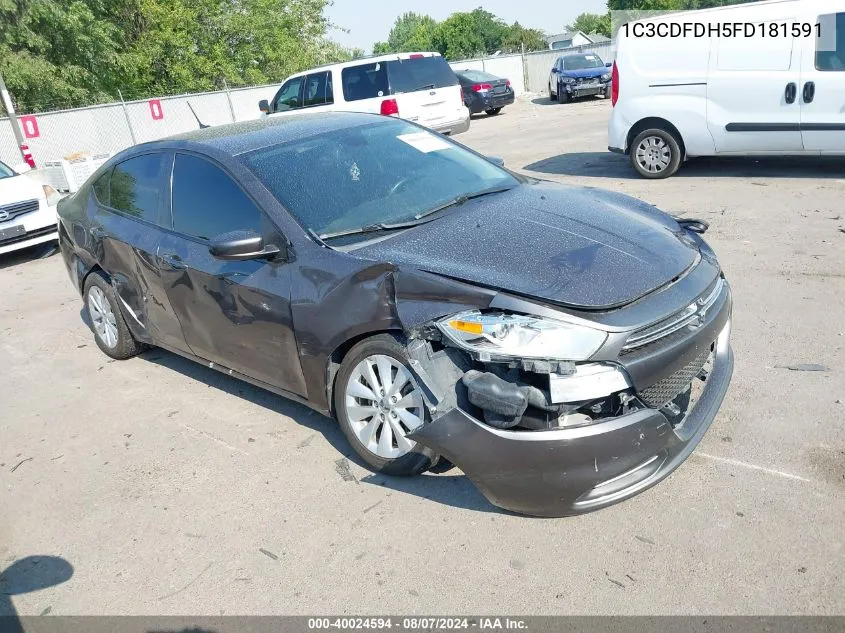 1C3CDFDH5FD181591 2015 Dodge Dart Aero