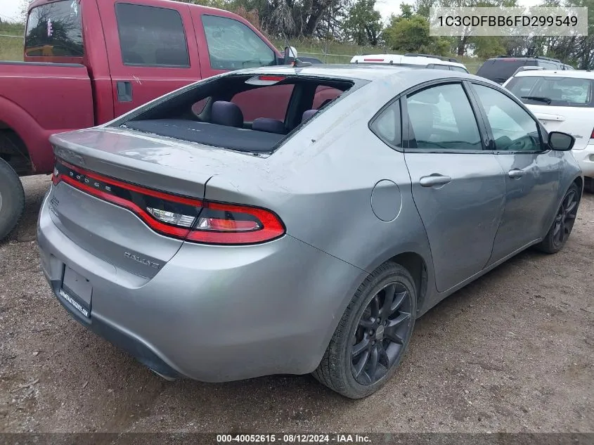 1C3CDFBB6FD299549 2015 Dodge Dart Sxt