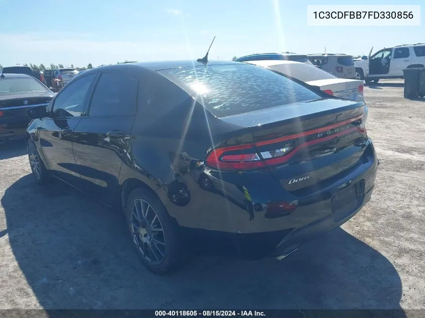 1C3CDFBB7FD330856 2015 Dodge Dart Sxt