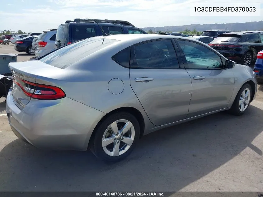 1C3CDFBB4FD370053 2015 Dodge Dart Sxt