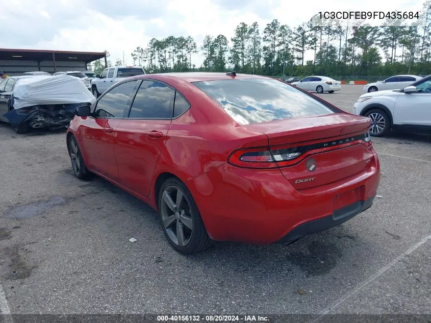 1C3CDFEB9FD435684 2015 Dodge Dart Gt