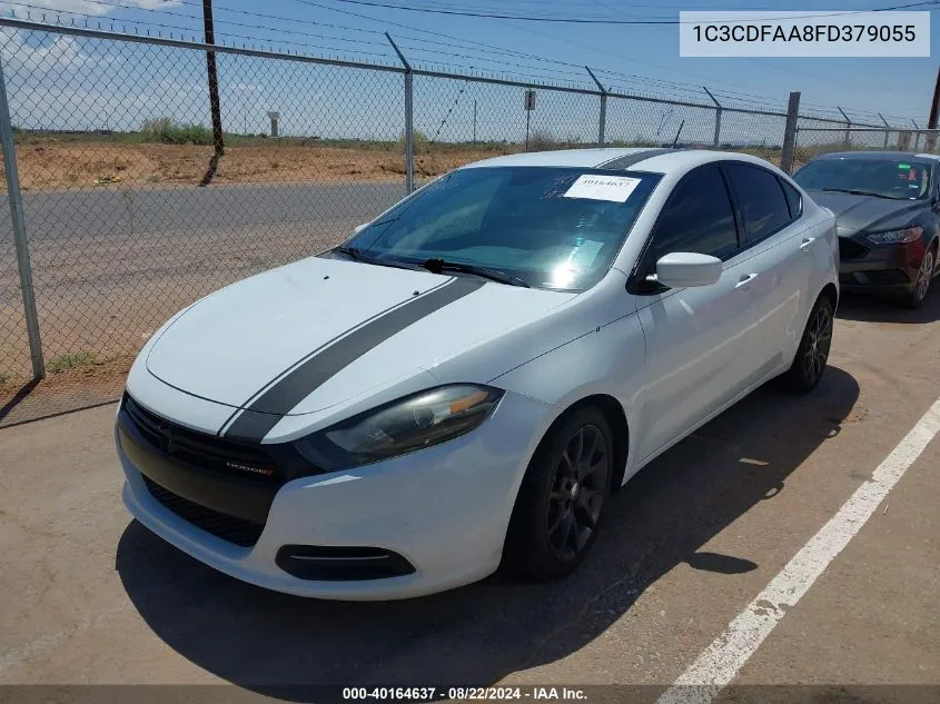 2015 Dodge Dart Se VIN: 1C3CDFAA8FD379055 Lot: 40164637