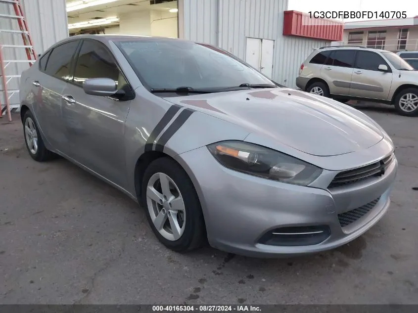 1C3CDFBB0FD140705 2015 Dodge Dart Sxt