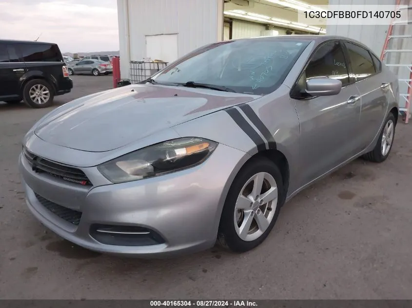 1C3CDFBB0FD140705 2015 Dodge Dart Sxt