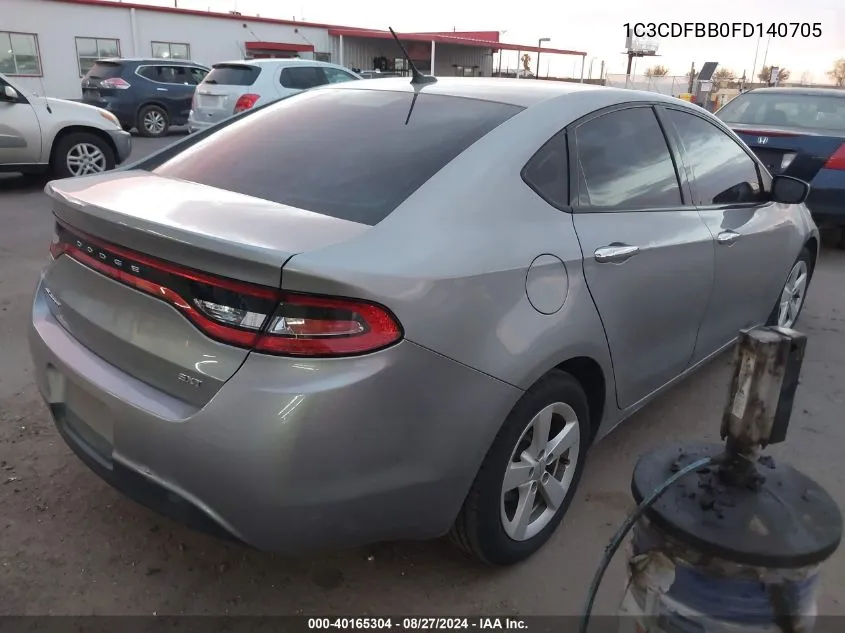 1C3CDFBB0FD140705 2015 Dodge Dart Sxt