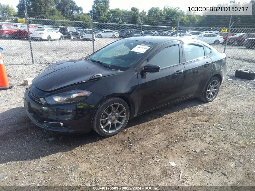 1C3CDFBB2FD150717 2015 Dodge Dart Sxt