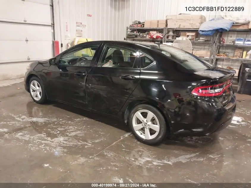 1C3CDFBB1FD122889 2015 Dodge Dart Sxt