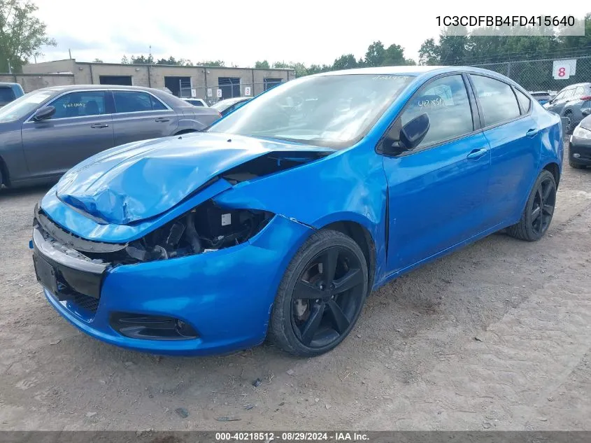 1C3CDFBB4FD415640 2015 Dodge Dart Sxt