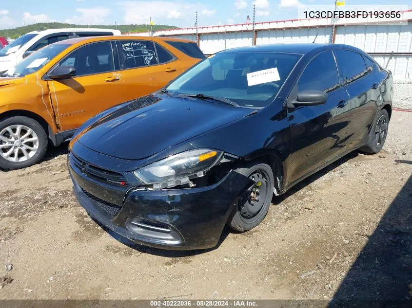 1C3CDFBB3FD193656 2015 Dodge Dart Sxt