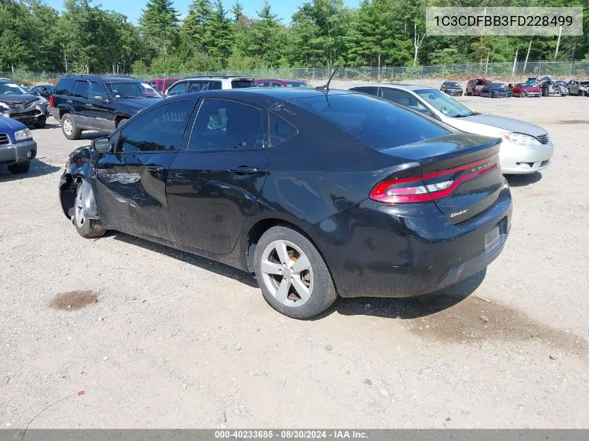 1C3CDFBB3FD228499 2015 Dodge Dart Sxt