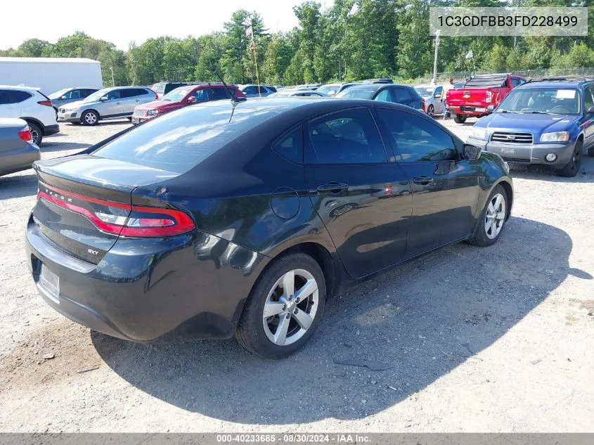 1C3CDFBB3FD228499 2015 Dodge Dart Sxt