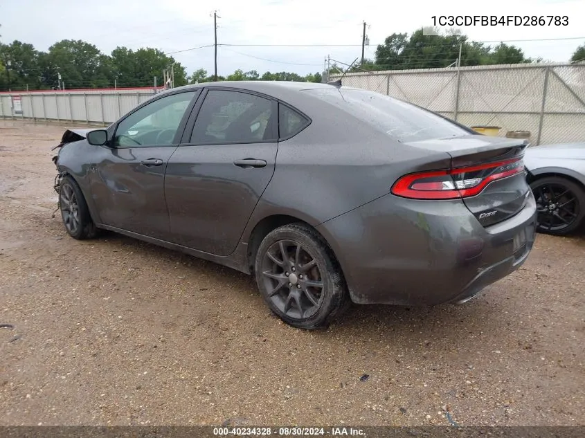 1C3CDFBB4FD286783 2015 Dodge Dart Sxt