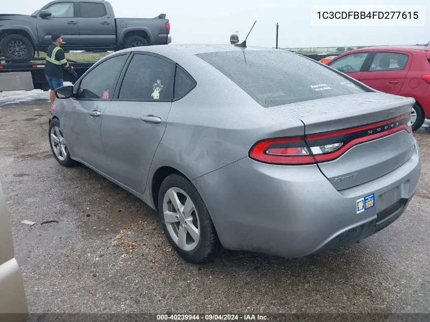 1C3CDFBB4FD277615 2015 Dodge Dart Sxt