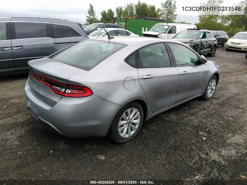 1C3CDFDH1FD213548 2015 Dodge Dart Aero