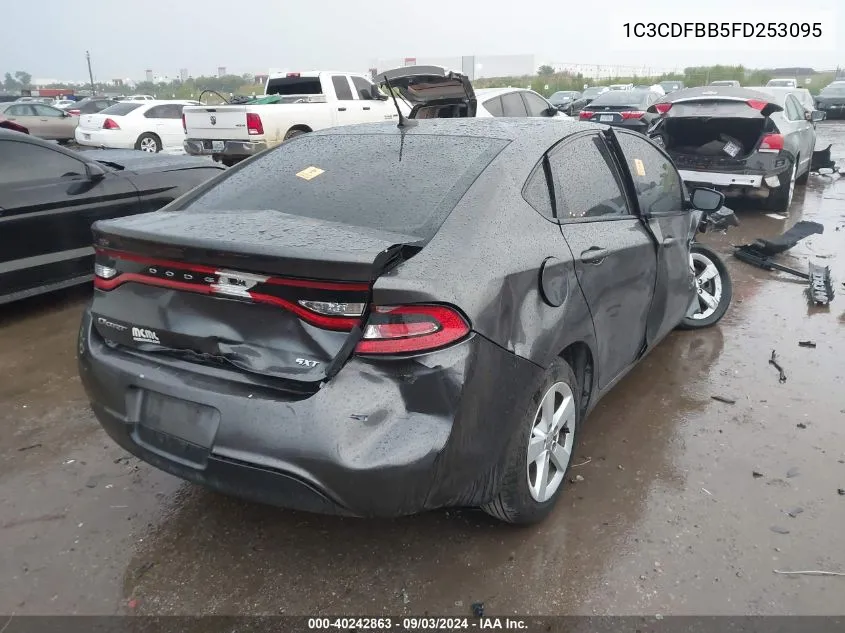 2015 Dodge Dart Sxt VIN: 1C3CDFBB5FD253095 Lot: 40242863