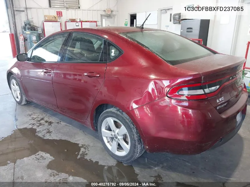 2015 Dodge Dart Sxt VIN: 1C3CDFBBXFD237085 Lot: 40275792