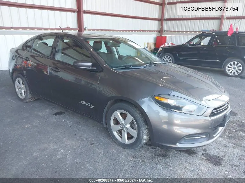 2015 Dodge Dart Sxt VIN: 1C3CDFBB5FD373754 Lot: 40288577