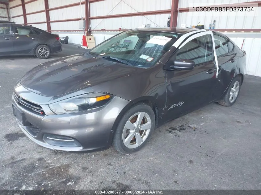 2015 Dodge Dart Sxt VIN: 1C3CDFBB5FD373754 Lot: 40288577