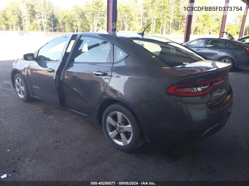 2015 Dodge Dart Sxt VIN: 1C3CDFBB5FD373754 Lot: 40288577