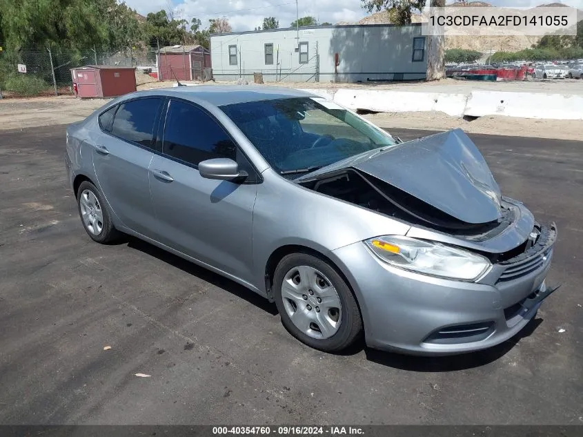 2015 Dodge Dart Se VIN: 1C3CDFAA2FD141055 Lot: 40354760