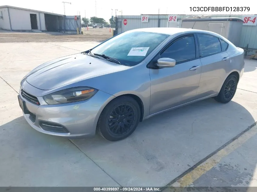 2015 Dodge Dart Sxt VIN: 1C3CDFBB8FD128379 Lot: 40399897