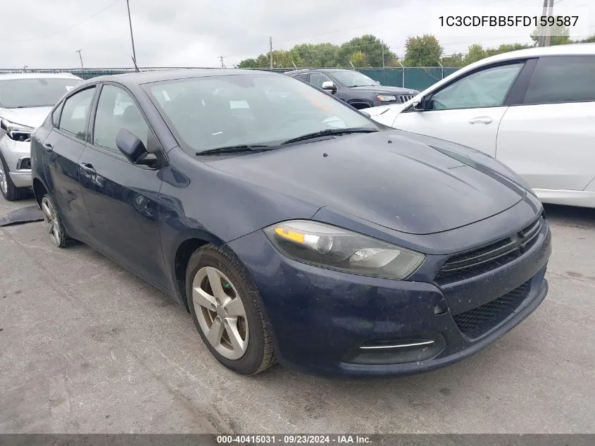 2015 Dodge Dart Sxt VIN: 1C3CDFBB5FD159587 Lot: 40415031